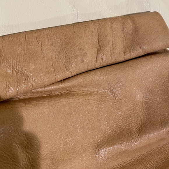 Marie Turnor Leather Pouch or Cluch Handbag - Picture 6 of 10